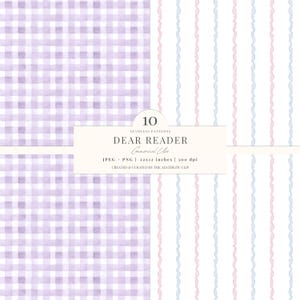 Regencycore Digital Paper | Grandmillenial Patterns | Pastel | Cottagecore Seamless | Romantic Papers | Scrapbooking | 10 JPEG | PNG image 6