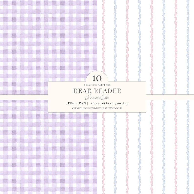 Regencycore Digital Paper | Grandmillenial Patterns | Pastel | Cottagecore Seamless | Romantic Papers | Scrapbooking | 10 JPEG | PNG image 6
