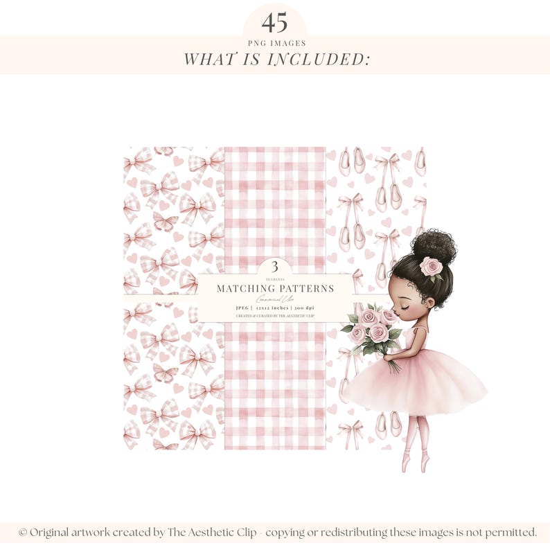 Watercolor Ballerina Clipart | Pink Swan Lake Png | Ballerina Clipart | Pink Ballet Birthday | Bunny | Tutu | Bear | Ballet Shoes | 45 PNG image 4