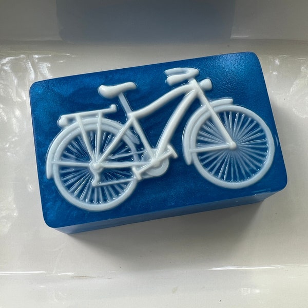 Bicycle Soap - Handmade Soap - Artisan Soap - Gift Soap - Bath Decor - Bicycle Gift - Bike Gift - Soap Favor