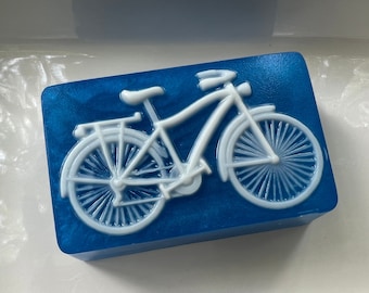 Bicycle Soap - Handmade Soap - Artisan Soap - Gift Soap - Bath Decor - Bicycle Gift - Bike Gift - Soap Favor