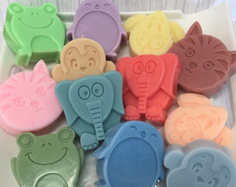 Animal Soap - Soap for Kids - Kids Bath Gift - Cute Soap - Animal Soap Set - Animal Party Favors - Animal Birthday Favors - Animal Gift Soap