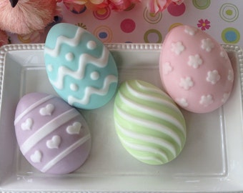 Easter Egg Soap - Easter Soap - Spring Soap - Pastel Easter Soap - Soap for Kids