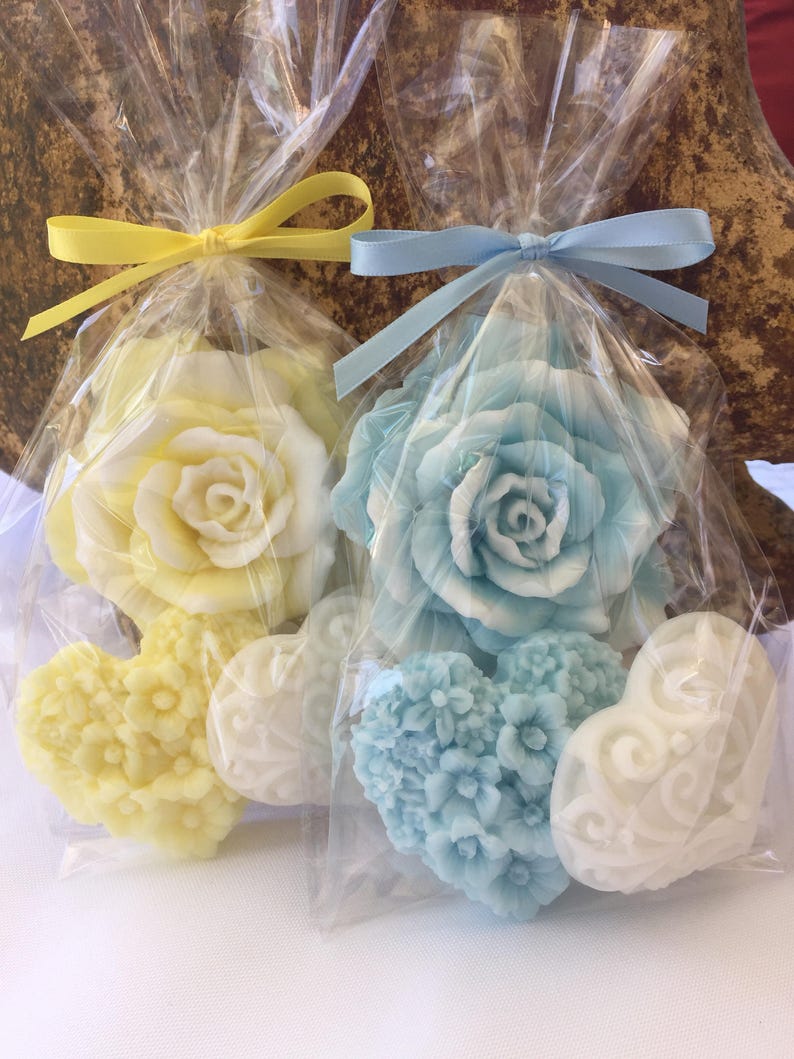 Rose and Heart 3 Soap Set Mothers Day Soap Set Custom Etsy