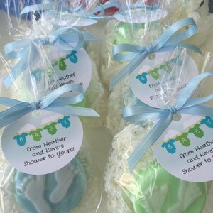 Baby Shower Soap Favors Baby Feet Soap Favors Shower Favors Baby Shower Favors image 4