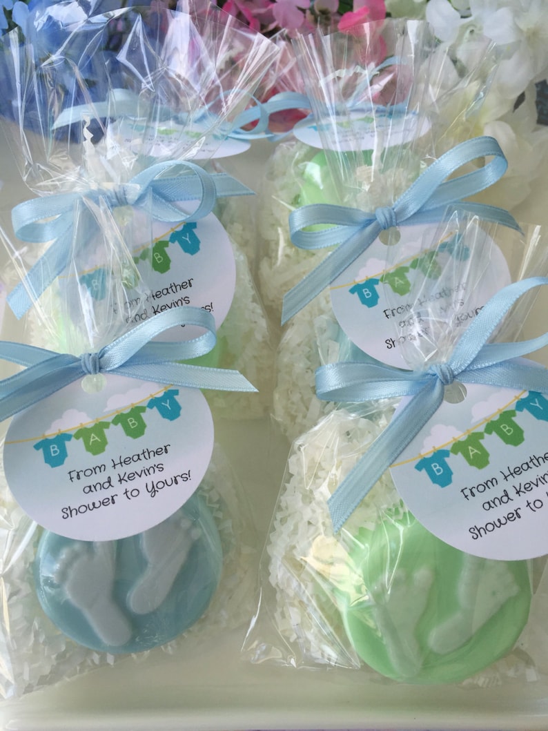 Baby Shower Soap Favors Baby Feet Soap Favors Shower Etsy