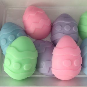 Easter Egg Soap Favors Egg Soap Set of 10 Easter Party Favors Easter Egg Favors Easter Soap Spring Soap Easter Class Favors image 3