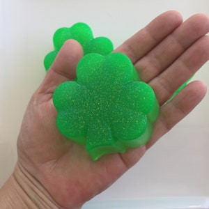 Clover Soap St Patrick's Day Soap Irish soap Celtic Soap Irish Gift St Patricks Day Gift St Patricks Day Favor Clover and Aloe image 6