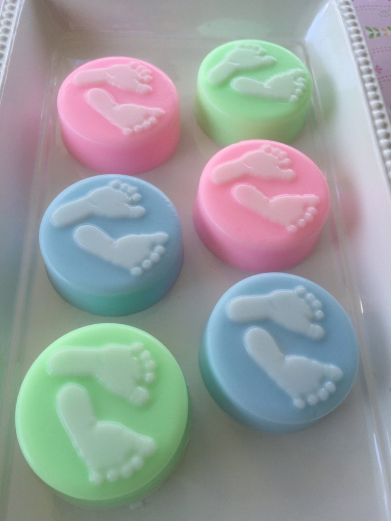 Baby Shower Soap Favors Baby Feet Soap Favors Shower Etsy