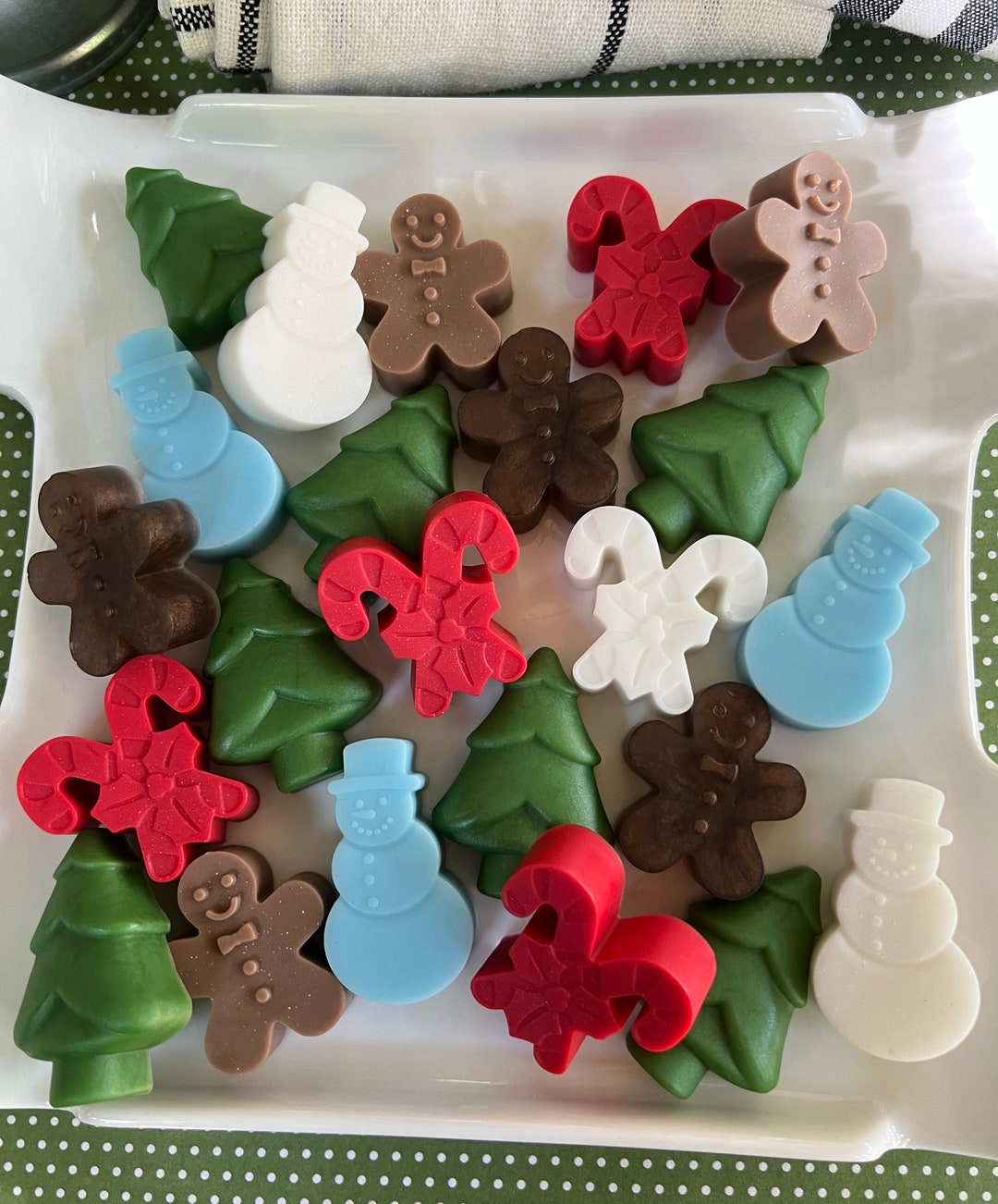 Christmas Mini Soaps Christmas Favors Christmas Gift Stocking Stuffer