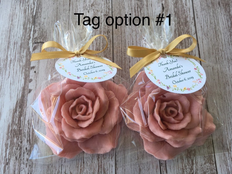 Rose Soap Favors Set of 10 Rose Soap Favors Wedding Favors Etsy