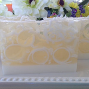 Coconut Soap - Creamy Coconut Glycerin Soap - Soap for Summer - Coconut Gift Soap - Tropical Summer Gift - Gift for Mom