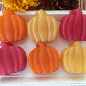 Pumpkin Soap - Fall Pumpkin Soap - Sweet Cinnamon Pumpkin Soap - Halloween Soap - Halloween Gift - Halloween Favor - Fall Soap