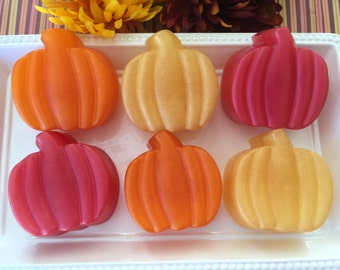 Pumpkin Soap - Fall Pumpkin Soap - Sweet Cinnamon Pumpkin Soap - Halloween Soap - Halloween Gift - Halloween Favor - Fall Soap