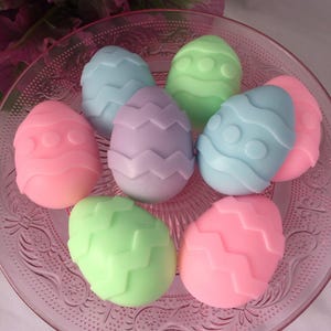 Easter Egg Soap Favors Egg Soap Set of 10 Easter Party Favors Easter Egg Favors Easter Soap Spring Soap Easter Class Favors image 2