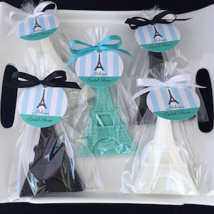 Eiffel Tower Soap Favors - Set of 10 - Paris Party Favors - Paris Soap - Paris Bridal Shower - Paris Wedding