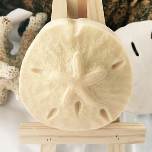 Sand Dollar Soap - Seashell Soap - Beach Soap - Beach House Soap