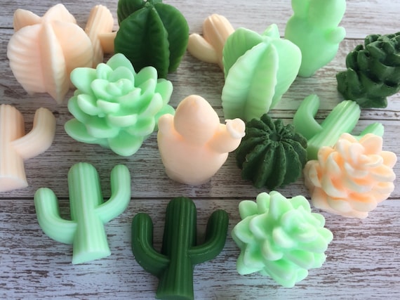 Mini Bulk Cactus Soap - Succulent Soap - Cactus Gift - Cactus Wedding Favor  - Cactus Shower Favor - Cactus Party Favor - Etsy