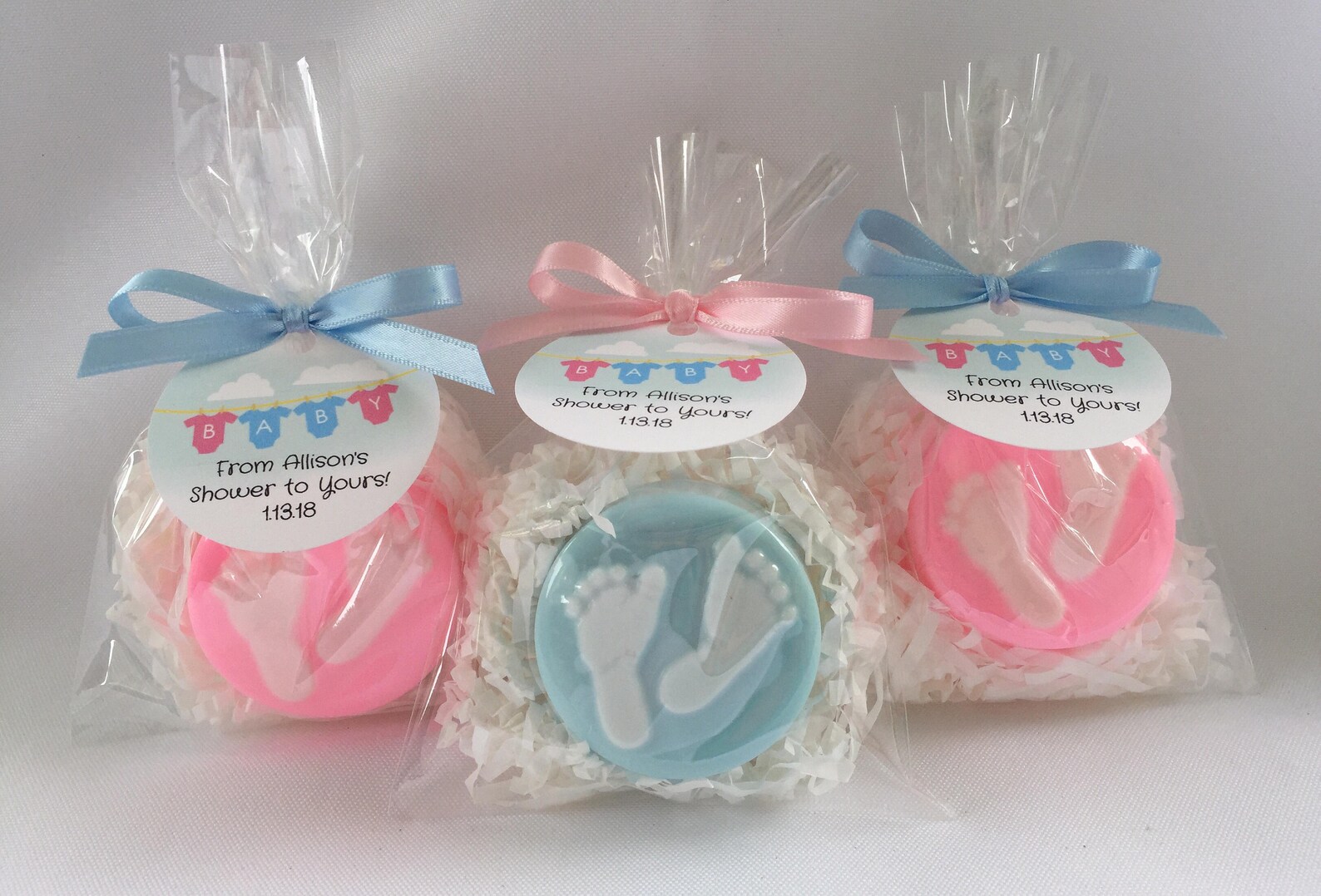 Baby Shower Soap Favors Baby Feet Soap Favors Shower Etsy