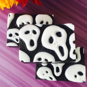 Halloween Soap - Spooky Ghost Soap - Poison Apple Soap - Halloween Kids Soap - Halloween Favor - Halloween Gift