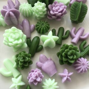 Mini Bulk Cactus Soap - Succulent Soap - Cactus Gift - Cactus Wedding Favor - Cactus Shower Favor - Cactus Party Favor