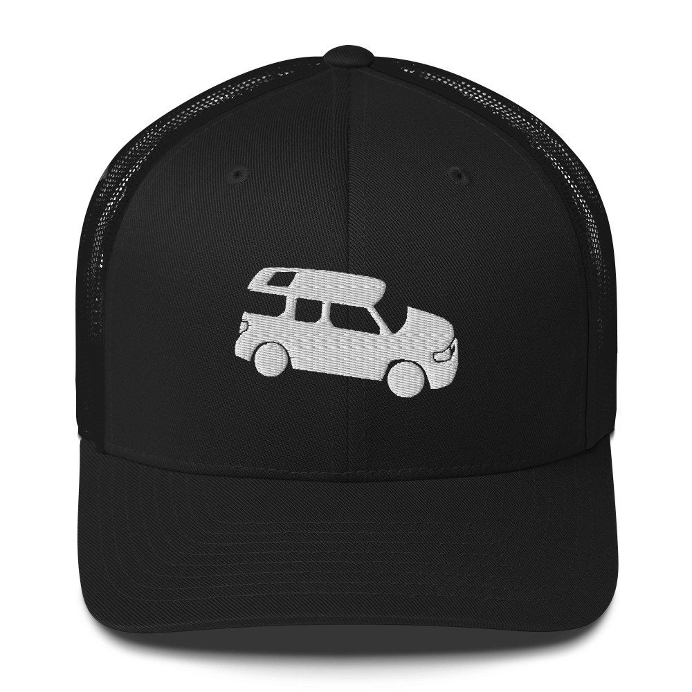 Honda Element Toaster Embroidered Trucker Hat With Sunroof