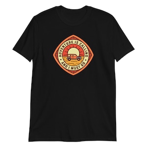 Honda Element Adventure is Calling and I Must Go (Orange) Short-Sleeve Unisex T-Shirt