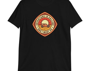 Honda Element Adventure is Calling and I Must Go (Orange) Short-Sleeve Unisex T-Shirt