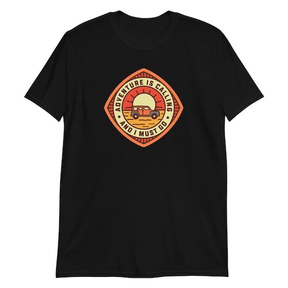 Honda Element Adventure is Calling and I Must Go orange Short sleeve Unisex T shirt Etsy