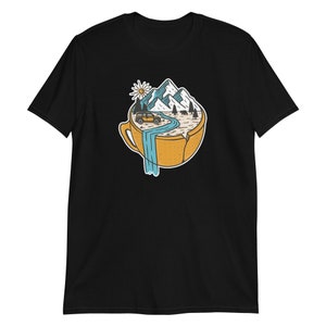 Honda Element Camp Site On Cracked and Leaking Cup Short-Sleeve Unisex T-Shirt