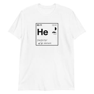 Honda Element Periodic Table Short-Sleeve Unisex T-Shirt