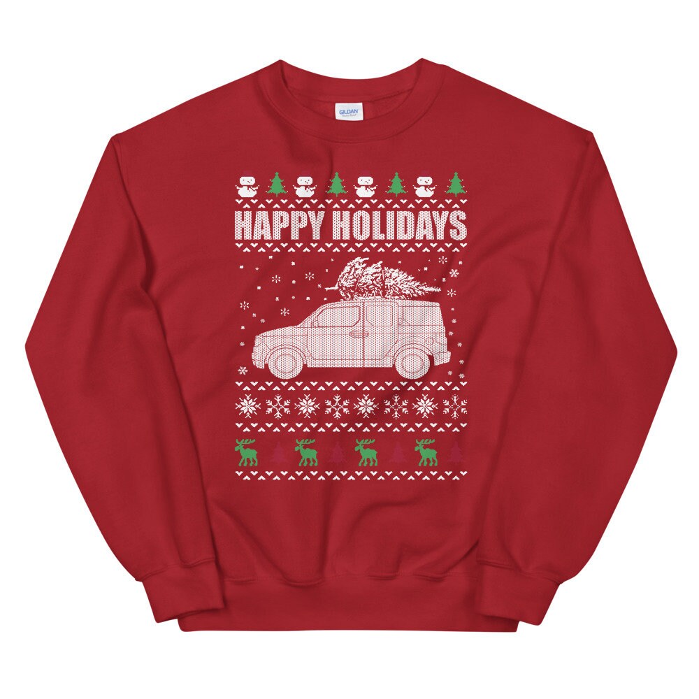 Honda ugly christmas sweater top