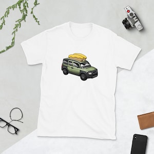 Honda Element Toaster V2 Buttered Toast Grafik Tee - grün