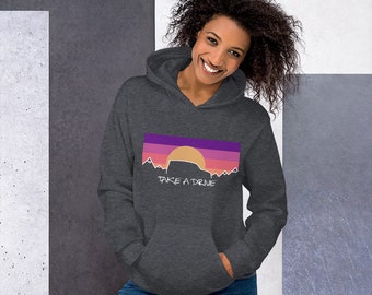 Honda Element Take a Drive Mountain Sunset Unisex Hoodie