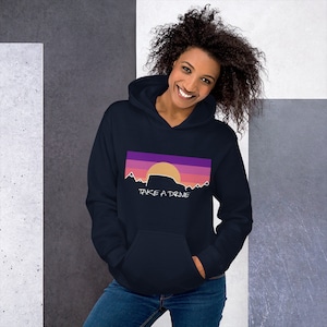 Honda Element Take a Drive Mountain Sunset Unisex Hoodie