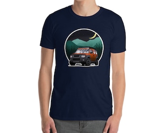 Honda Element Camping Outdoors Tangerine Offroad Lifted Tshirt Design