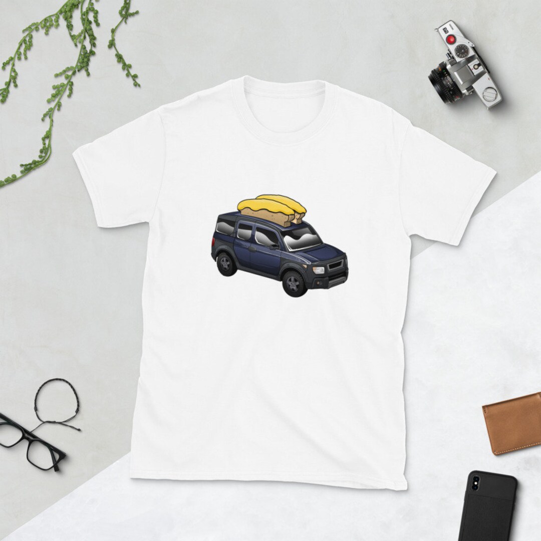 Honda Element Toaster V2 Buttered Toast Graphic Tee Etsy