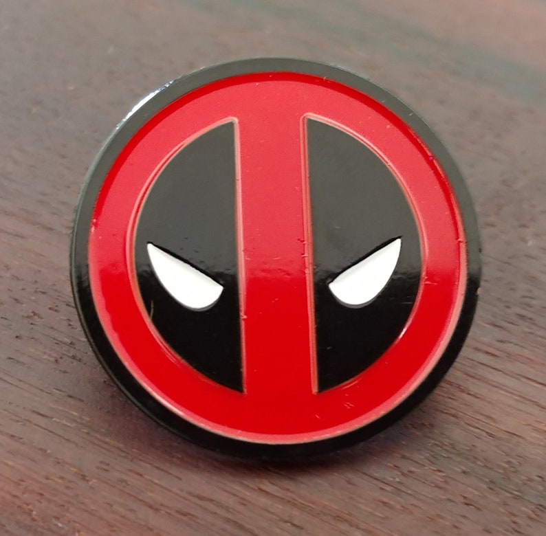Deadpool Emblem Logo Lapel Pin Hat Pin - Etsy