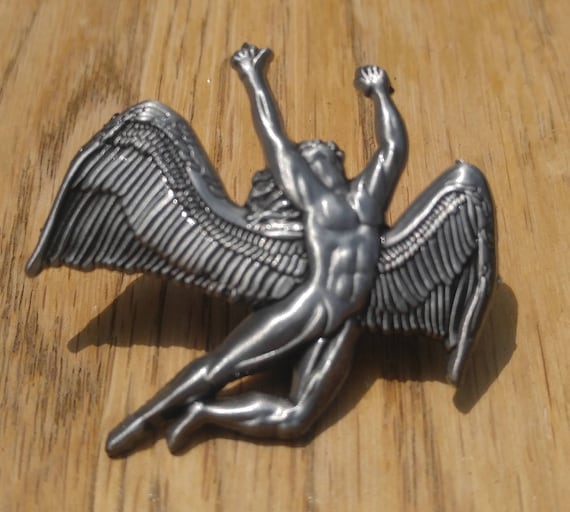 Led Zeppelin - Swan Song Pin - 3D Cast - Etsy
