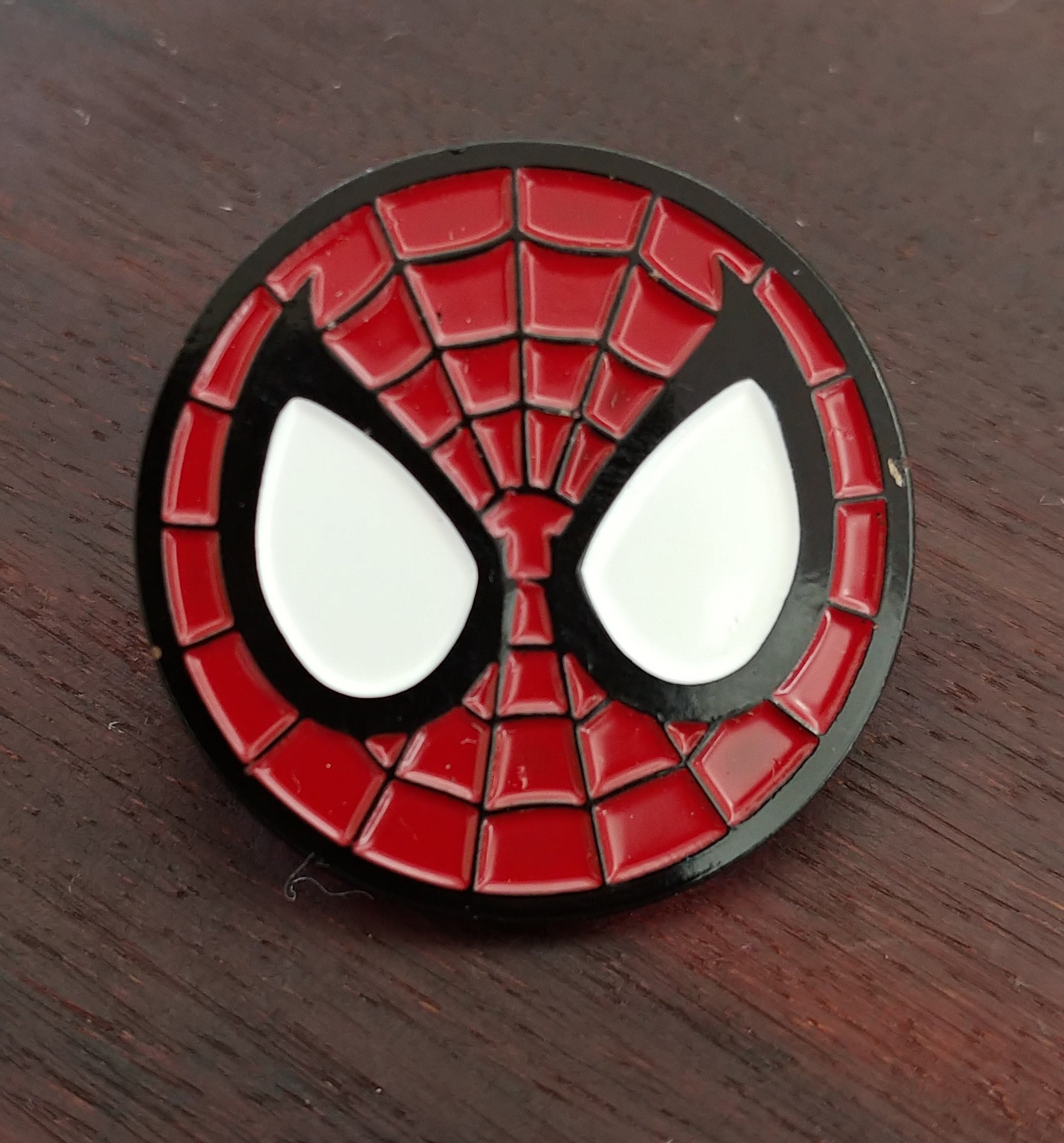 Spiderman Emblem Logo Lapel Pin Hat Pin - Etsy