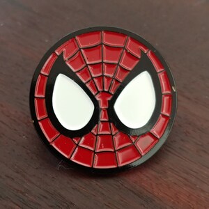 Spiderman Emblem Logo Lapel Pin Hat Pin image 2