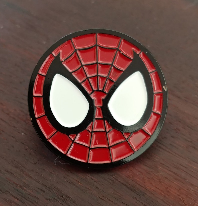 Spiderman Emblem Logo Lapel Pin Hat Pin image 2