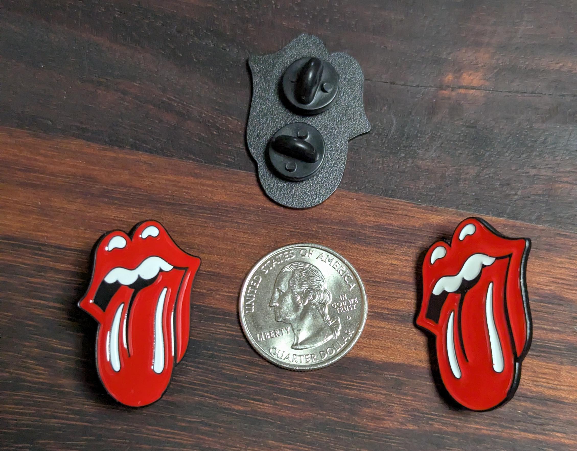 The Rolling Stones Lapel Pin - Etsy