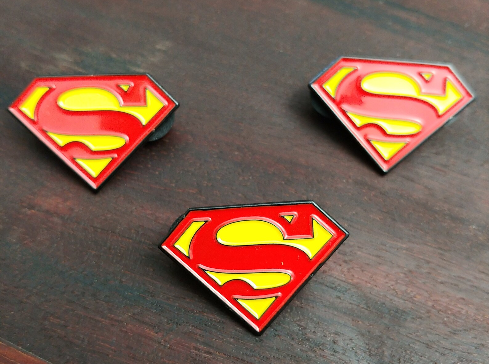 Superman Emblem Lapel Pin Hat Pin Etsy