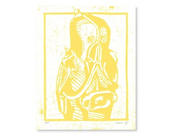 Retrato de soldado espacial (robot) de cuerpo entero (edición limitada) de 8" x 10" con dispensador de PEZ