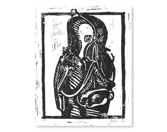 Retrato de soldado espacial (robot) de cuerpo entero (edición limitada) de 8" x 10" con dispensador de PEZ