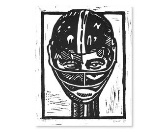 Dispensador de PEZ con retrato de jugador de fútbol americano de 8" x 10" (edición limitada)