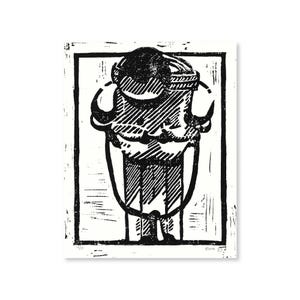 Limited-Run 8&quot; x 10&quot; Portrait of PEZ Pal Doctor PEZ Dispenser