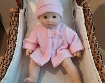 15" Baby Doll Coat w/Hat