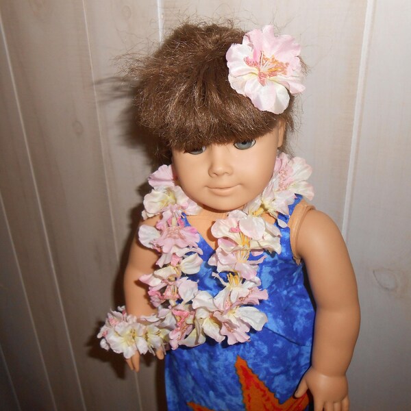 4-Piece Lei Sets for Dolls